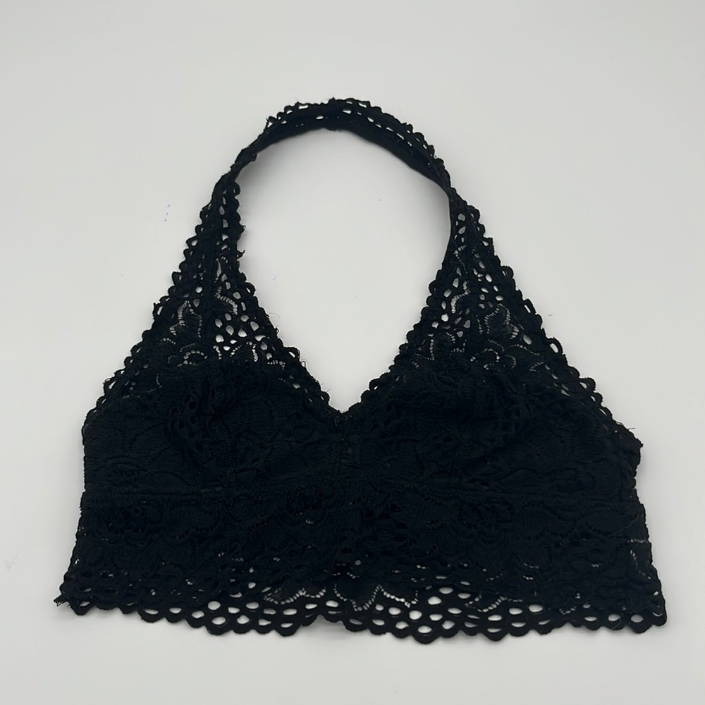Aerie Halter Lace Bralette